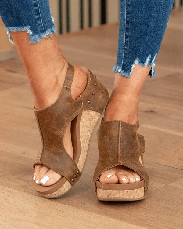 Women's Orthopedic Platform Wedge Sandals
