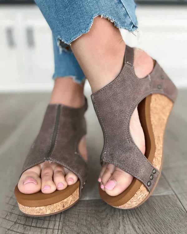 Women's Orthopedic Platform Wedge Sandals