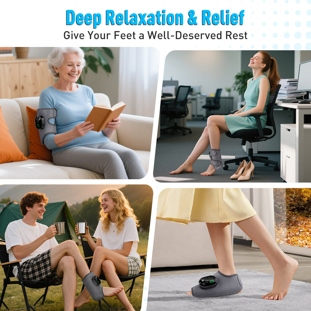 Heating Vibration Foot Massager