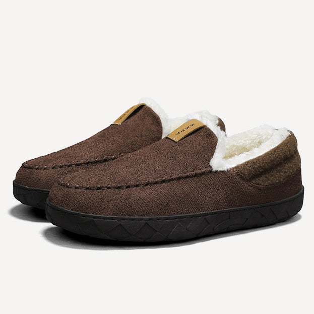 Orthopedic Slip-On Fleece-Lined Moccasin