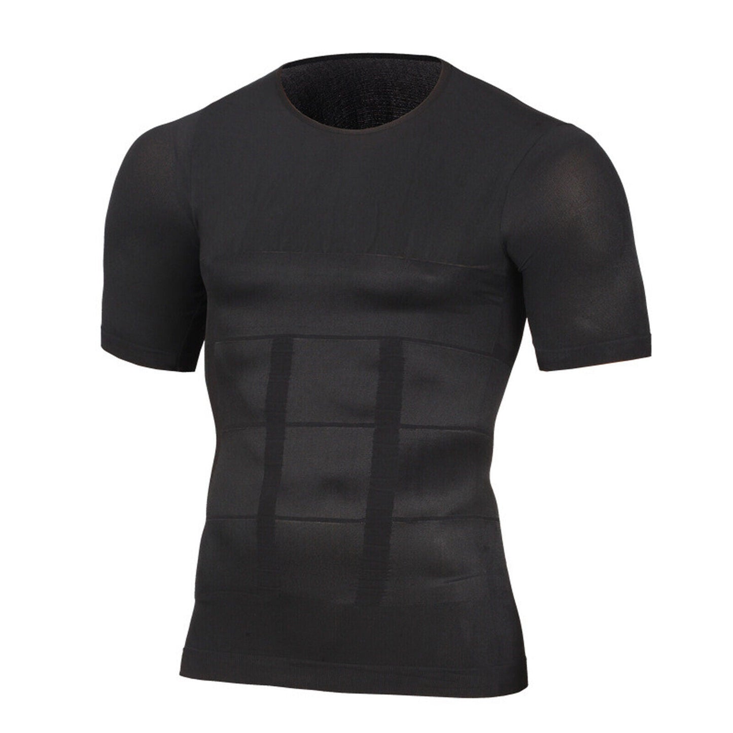 Men's Belly Shaper Shirt ~ Great For Work & Gym Attire