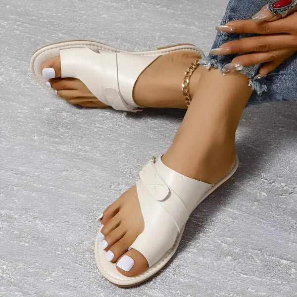Women's Orthopedic Bunion Correction Leather Sandals