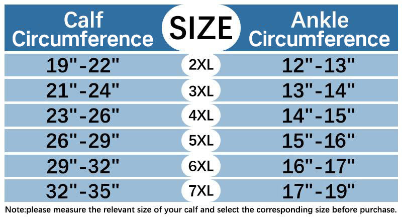2XL-7XL Colorful Cool Lines Plus Size Compression Socks(3 Pairs)