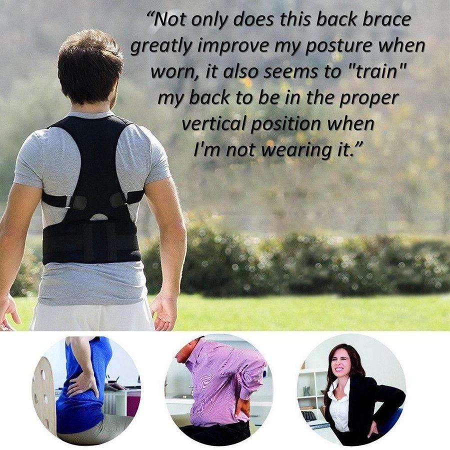 Back Brace for Posture Support - Scoliosis Corrector Thoracic Pain Relief