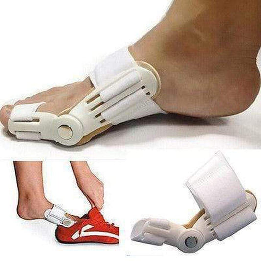 Bunion Corrector Splint Brace Adjustable Hinged Big Toe Straightener Bunion Corrector upliftex Left