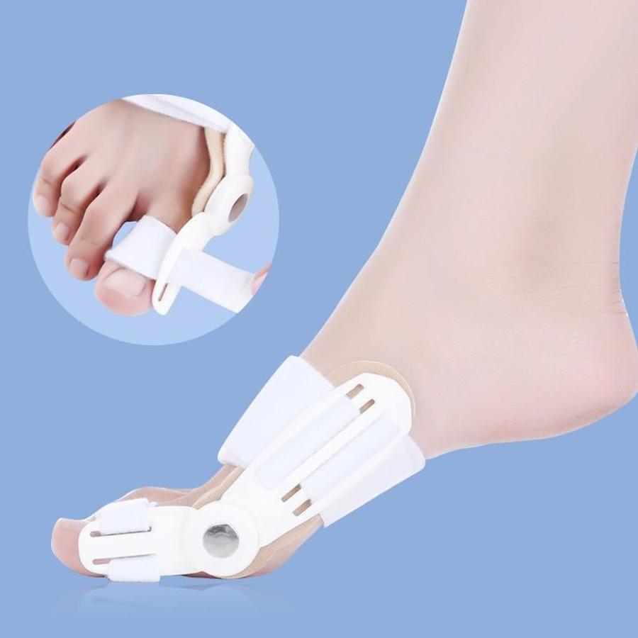 Bunion Corrector Splint Brace Adjustable Hinged Big Toe Straightener Bunion Corrector upliftex Pair