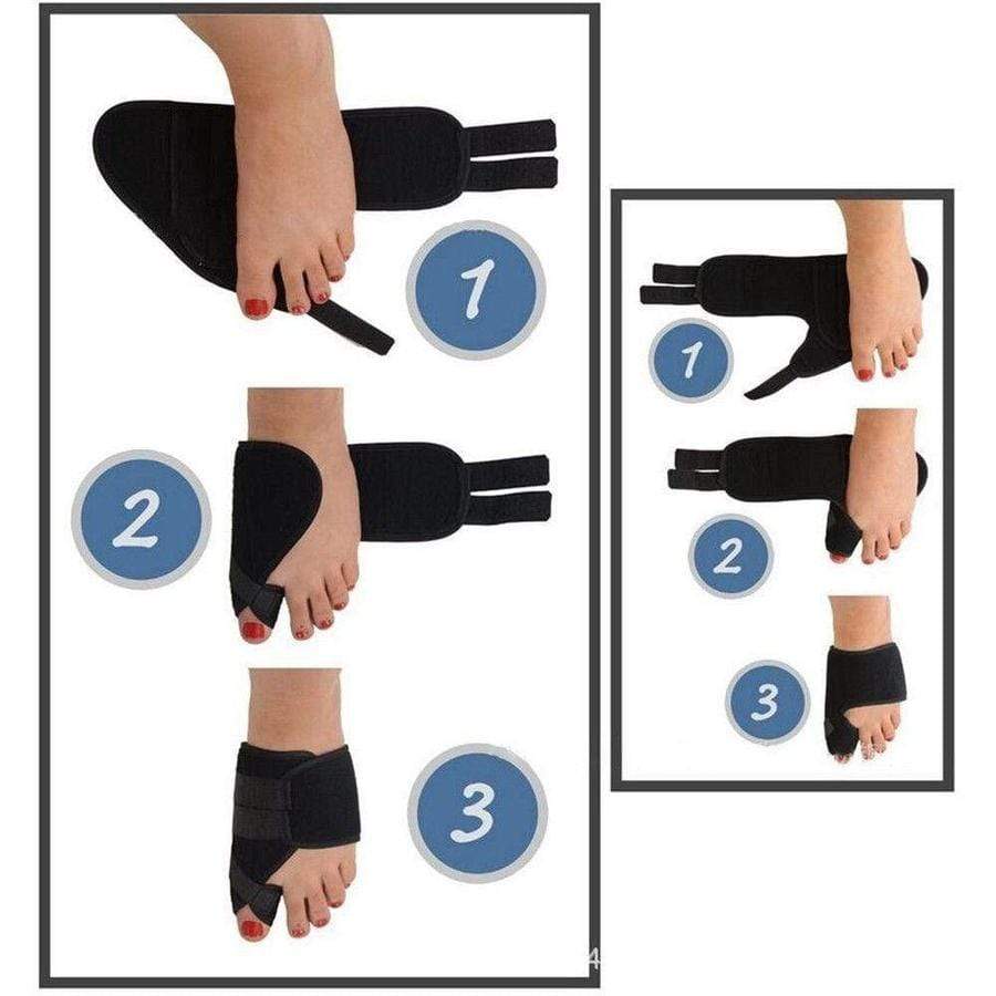 Bunion Corrector Splint Wrap - Big Toe Straightener Bunion Corrector upliftex