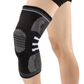 Knee Brace Compression Support Sleeve with Silicone Patella Stabilizer
