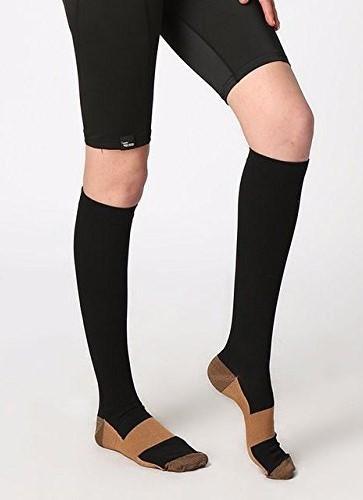 Petite Copper Compression Socks - Support Stockings ~ Reduce Swelling!