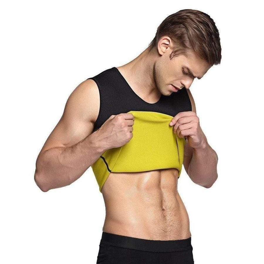 Men's Waist Trainer Sauna Vest Waist Trainer for Men upliftex L