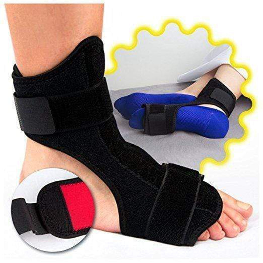 Plantar Fasciitis Dorsal Night Splint - AFO Orthotic Drop Foot Brace Heel Pain Relief