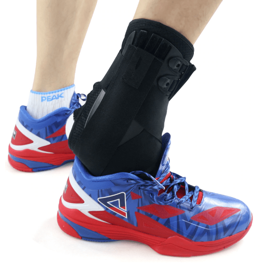 Reinforced Ankle Brace - Lace up with Stabilizer Straps Ankle Brace upliftex