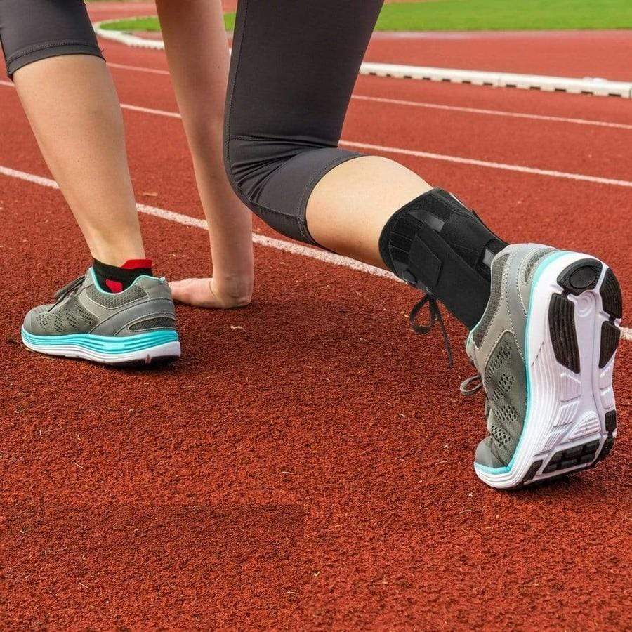 Reinforced Ankle Brace - Lace up with Stabilizer Straps Ankle Brace upliftex