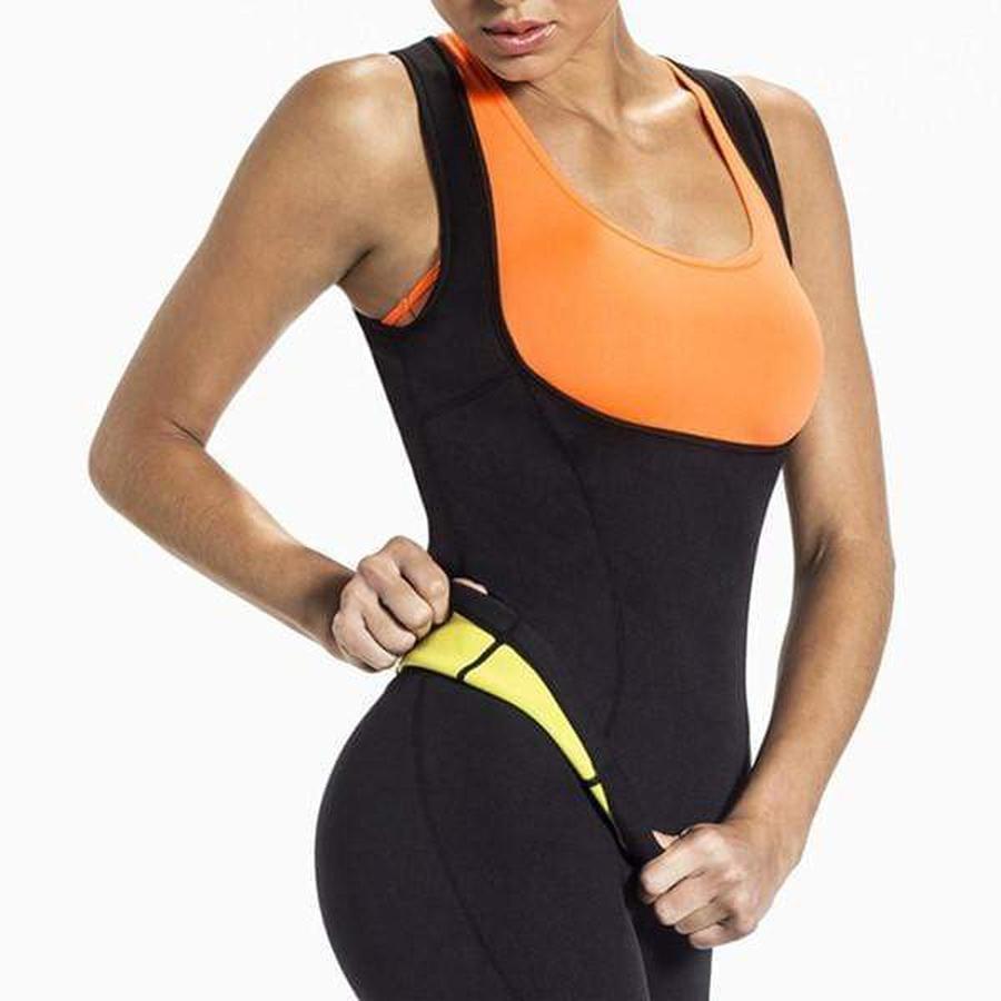 Sauna Sweat Body Shaper Weight Loss Vest Body Shaper upliftex
