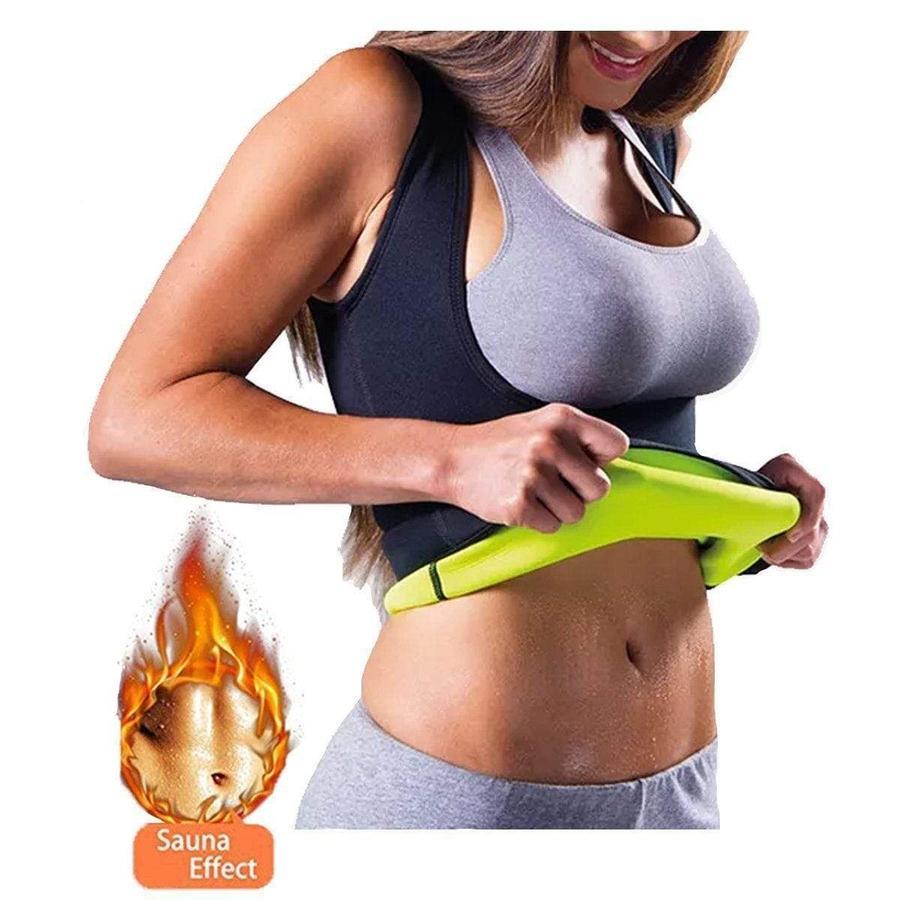Sauna Sweat Body Shaper Weight Loss Vest Body Shaper upliftex M / Black