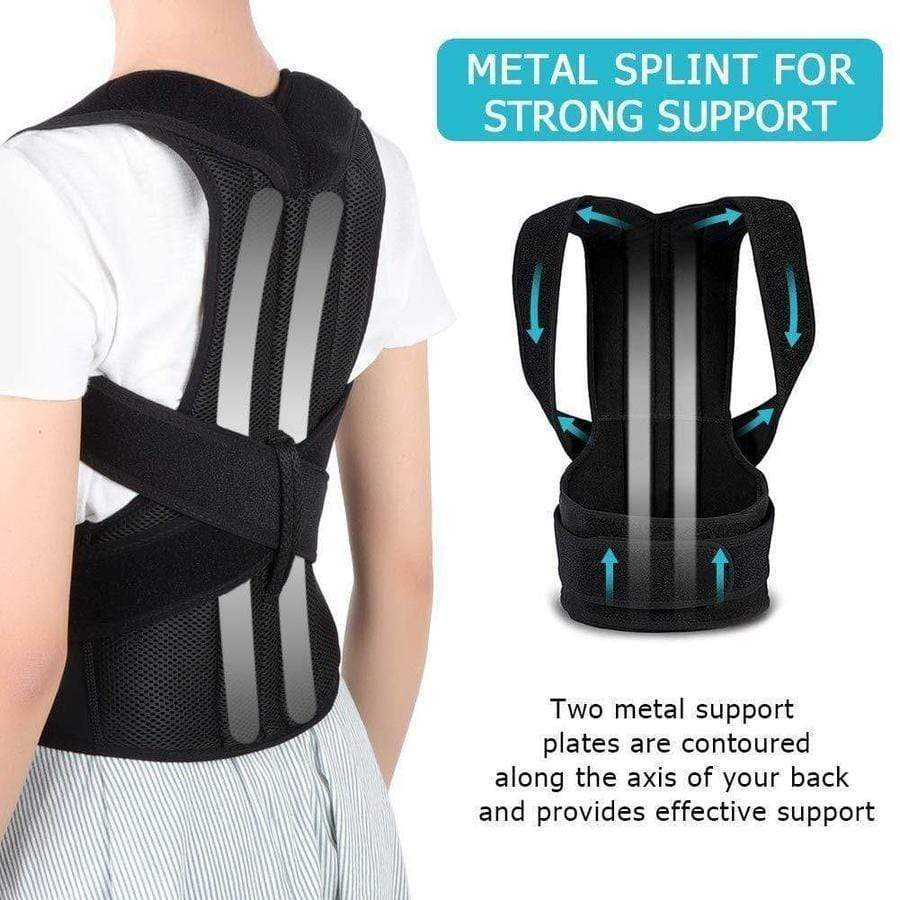 Women's Adjustable Posture Corrector Back Brace Shoulder Lumbar Spine Support Posture Corrector upliftex