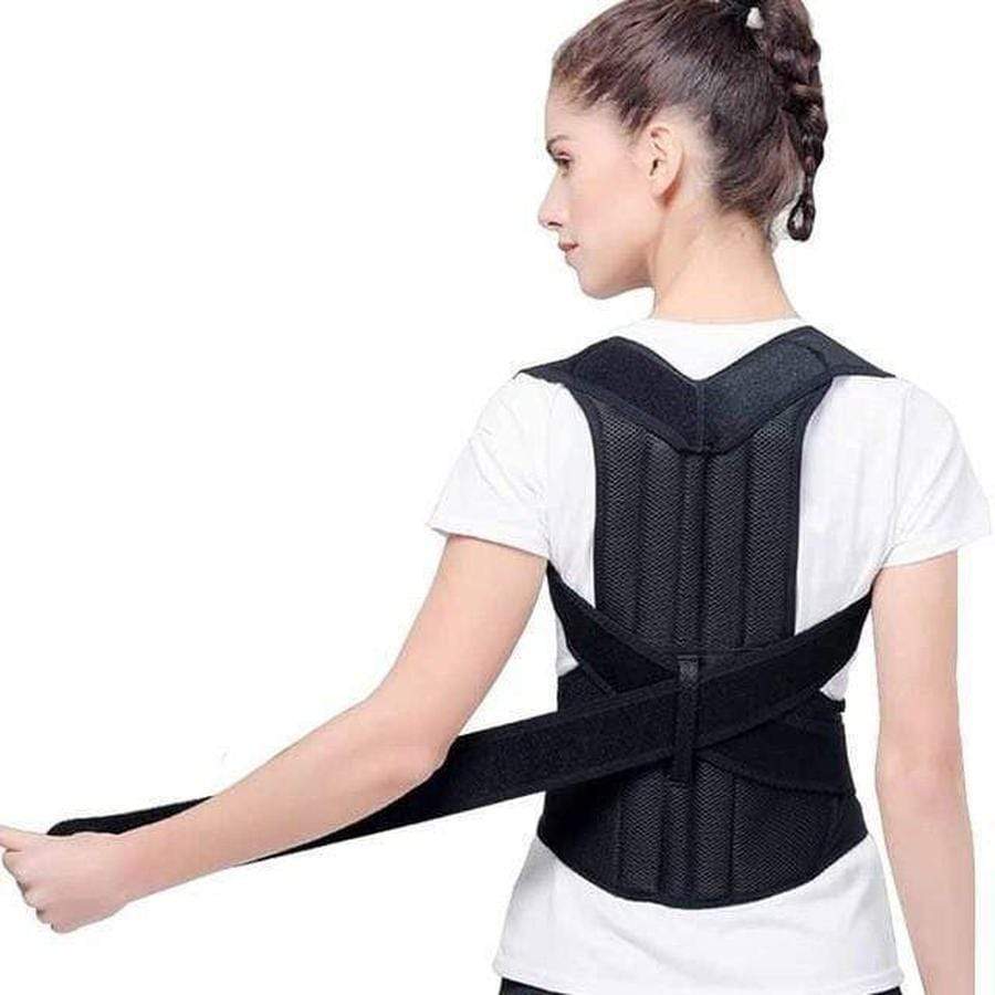 Women's Adjustable Posture Corrector Back Brace Shoulder Lumbar Spine Support Posture Corrector upliftex L