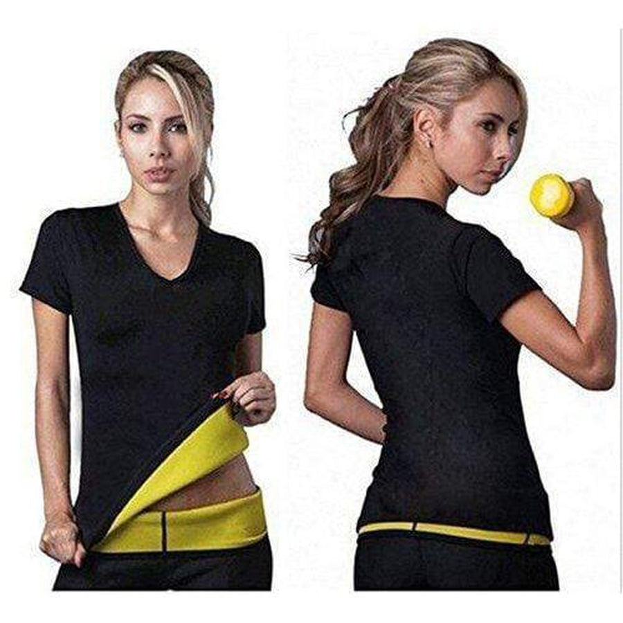 Womens's Sauna Shirt - Sweat Faster ~ Improve Your Figure!