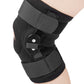 Adjustable Open-Patella Hinged Knee Brace: inside-lining view