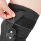 Adjustable Open-Patella Hinged Knee Brace: top view