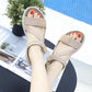 Elastic Strap Sandals for Women, Lightweight Sport Comfort Summer Slides