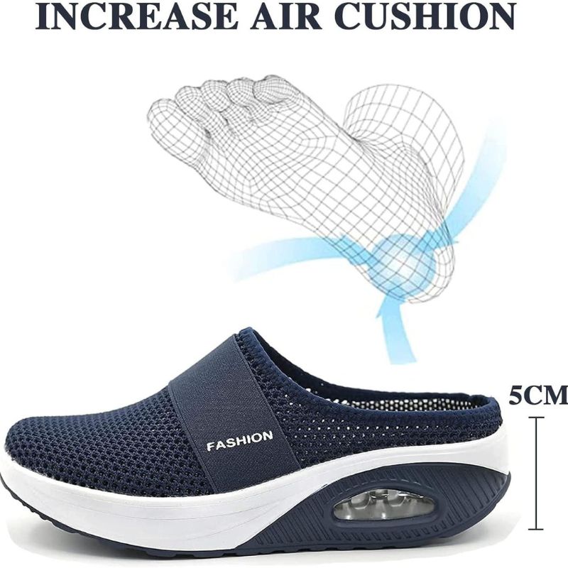 Women Orthopedic Shoes Vintage Breathable Anti-slip Casual Diabetic Shoes