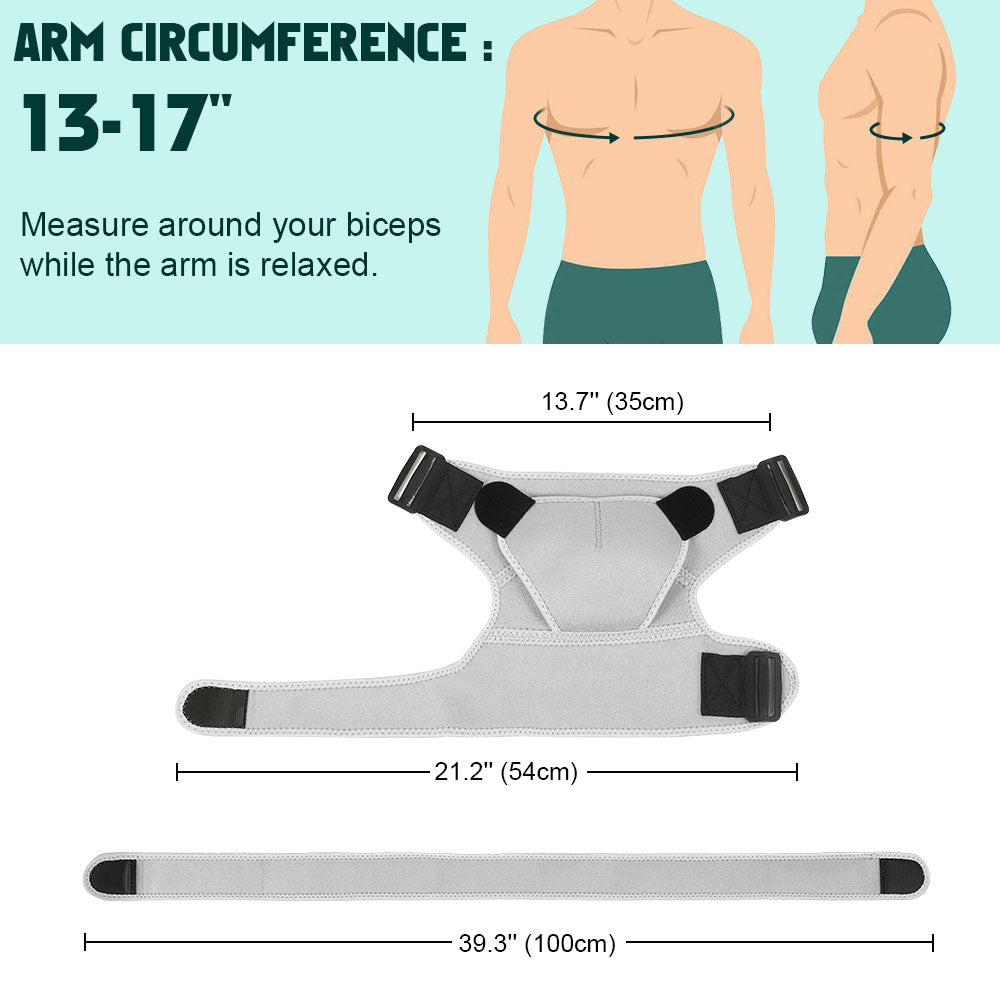 Shoulder Cuff Brace: top view