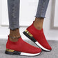 Women Orthopedic Sneakers Breathable Mesh Comfortable Slip-On Shoes