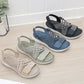 Comfort Sport Sandals, Elastic Strap Lightweight Walking Summer Slides