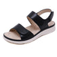 Massage Sandals for Women, Velcro Sponge Insole Summer Comfort Slides