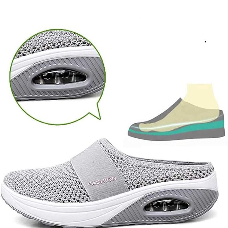 Women Orthopedic Shoes Vintage Breathable Anti-slip Casual Diabetic Shoes