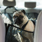 Waterproof Dog Car Seat Cover: plush fabric and stitching detail