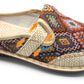 Women Orthopedic Sandals Summer Paisley Flat Comfortable Retro Vintage Soft Muller