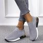 Women Orthopedic Sneakers Breathable Mesh Comfortable Slip-On Shoes