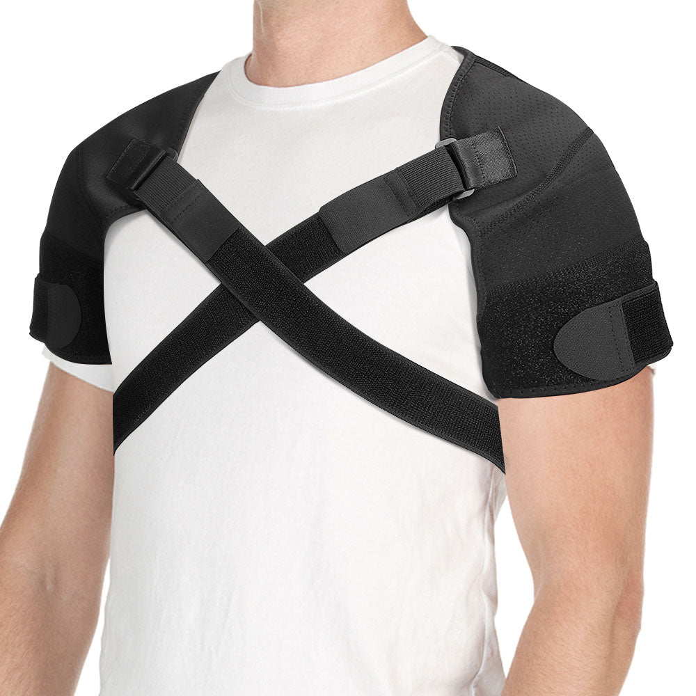 Double Shoulder Compression Brace: lifestyle context