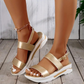 Women Orthopedic Wedge Sandals Thick Sole Breathable Open-toe Sandals