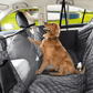 Waterproof Dog Car Seat Cover: inside fill and base view