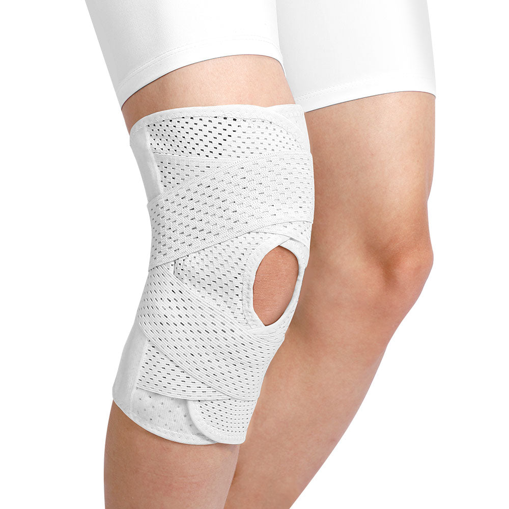 V-Bandage Knee Wraps: fit on the body