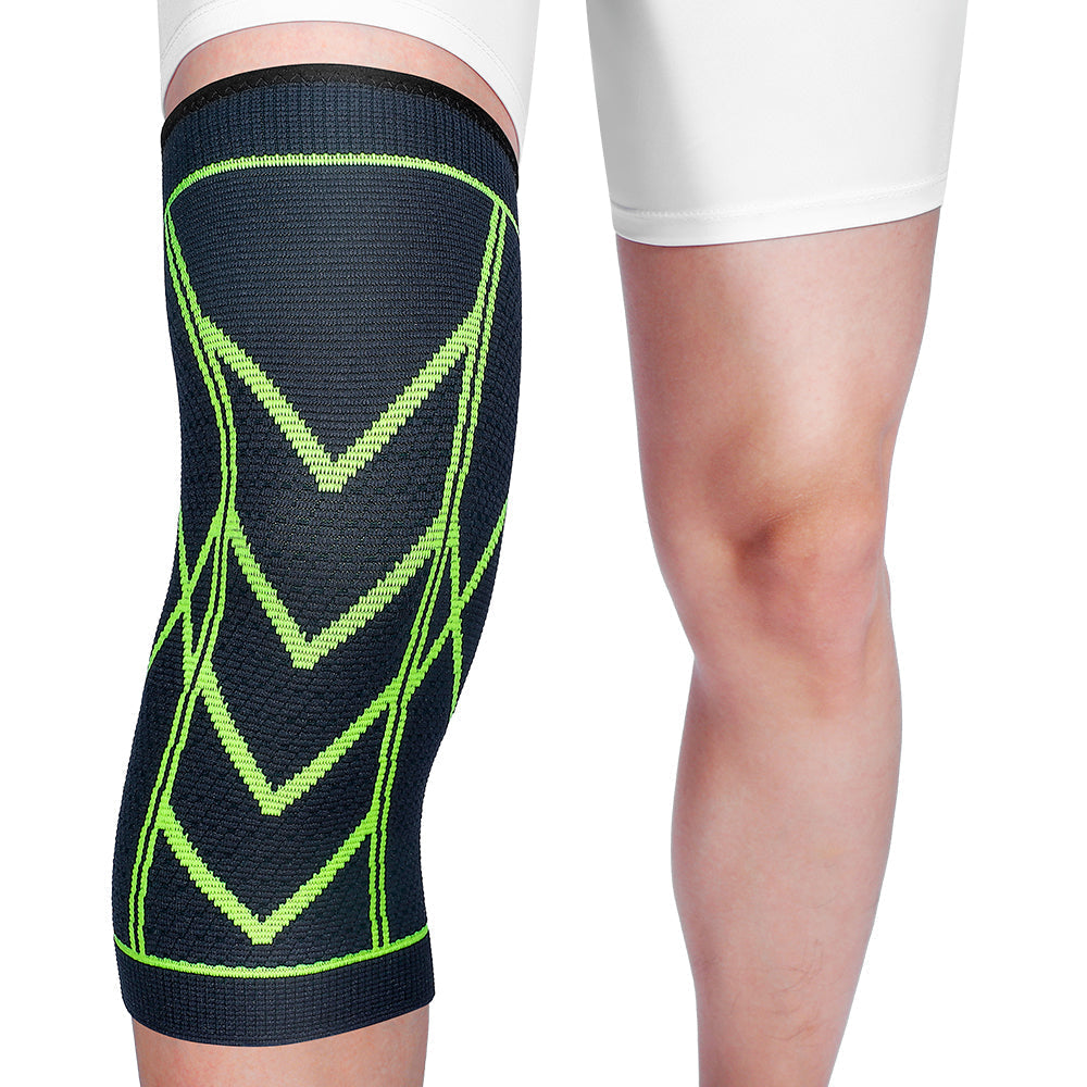 Compression Knee Sleeves: in-wear demonstration