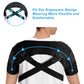 Double Shoulder Compression Brace: in-wear demonstration