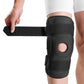 Hinged Knee Brace: fabric and stitching detail