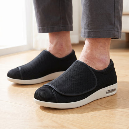 Wide Diabetic Shoes For Swollen Feet - Women's & Men's Sizes - Low Top