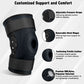 Adjustable Open-Patella Hinged Knee Brace: alternate color or angle