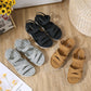 Sport Sandals for Women, Chunky Sole Hook-and-Loop Lightweight Summer Slides