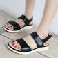 Massage Sandals for Women, Velcro Sponge Insole Summer Comfort Slides