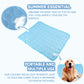 Pet Cooling Mat: plush fabric and stitching detail