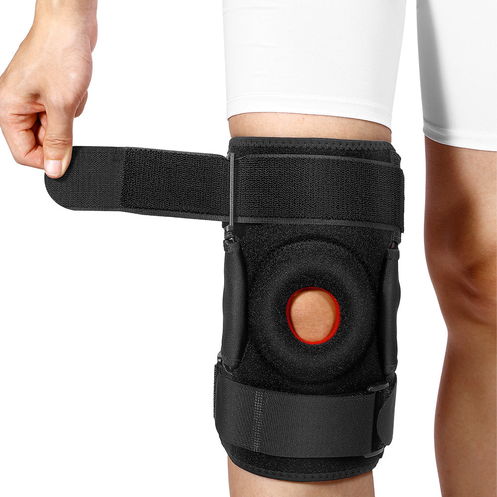 Hinged Knee Brace: alternate color or angle