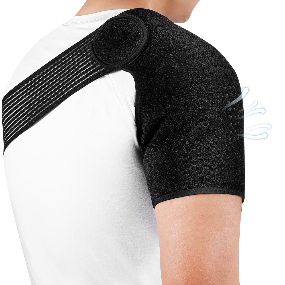 Sports Shoulder Brace: inside-lining view