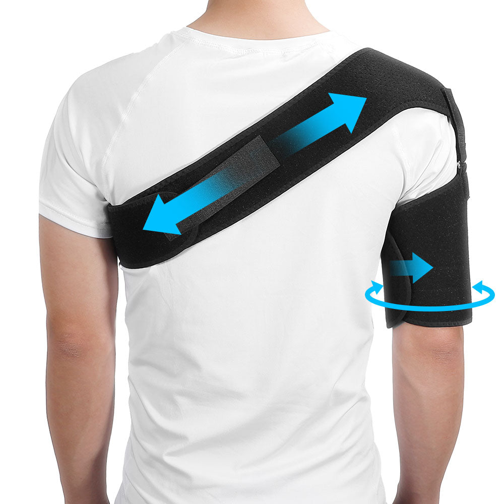 Rotator Cuff Shoulder Brace: in-wear demonstration