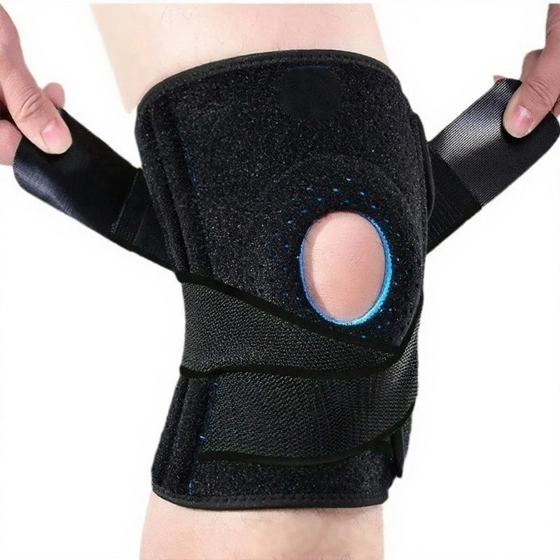 Compression Knee Brace with Spring Support for Sports & Stability ...
